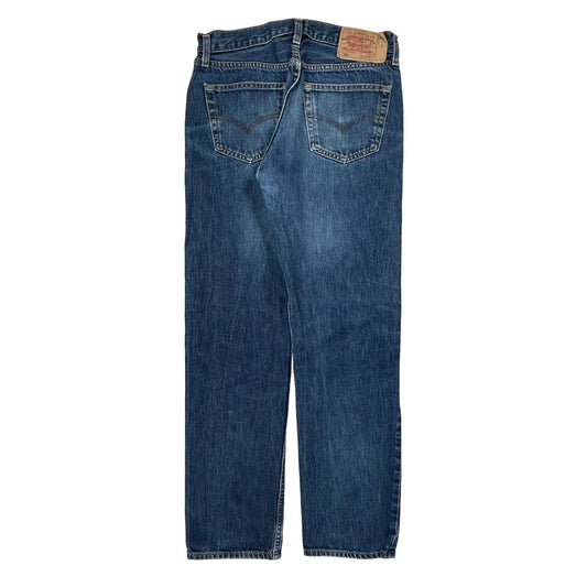 501 Levis Jeans - 32W 31L Blue Cotton