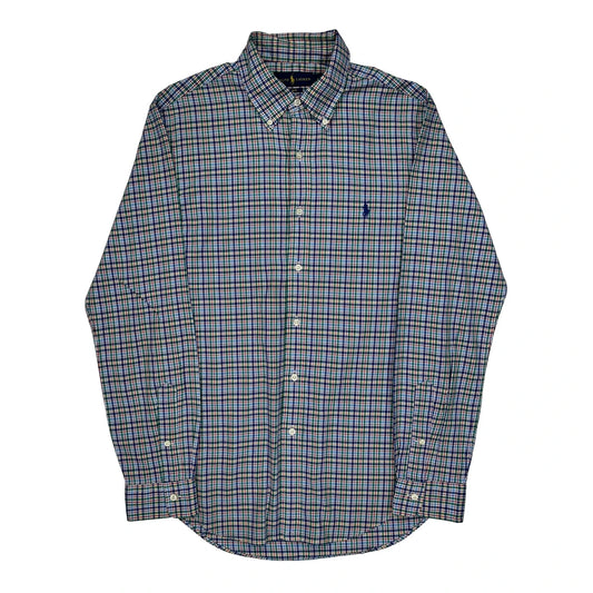 Ralph Lauren Checked Shirt - Medium Multicoloured Cotton