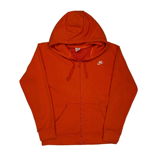 Nike Hoodie - Medium Orange Cotton