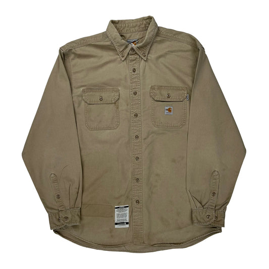 Carhartt Shirt - 3XL Beige Cotton
