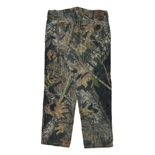 Wrangler Camo Jeans - 34W 29L Camo Cotton