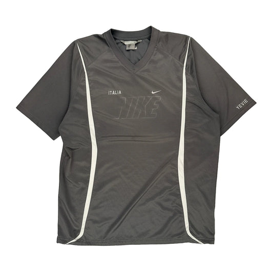 Italia Nike T-Shirt - XL Grey Polyester