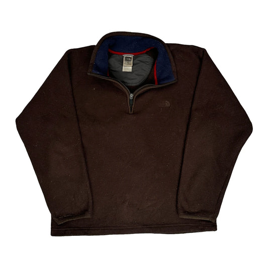 The North Face Fleece - Medium Brown Knitted