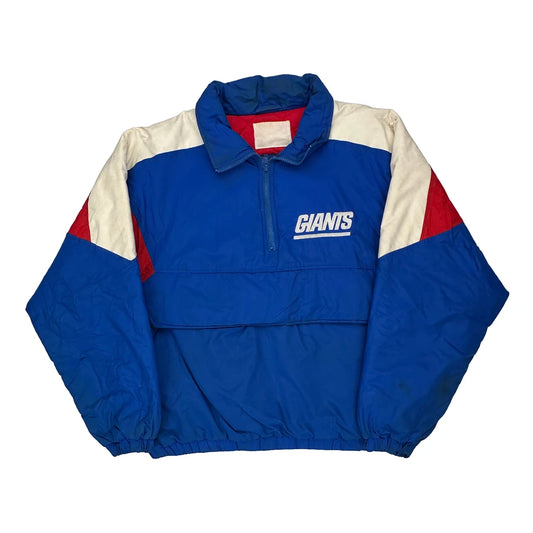 New York Giants Nfl Windbreaker - XL Blue Nylon