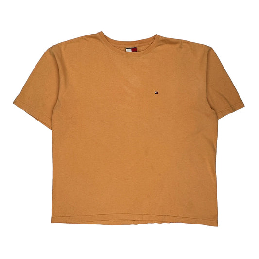 Tommy Hilfiger T-Shirt - XL Orange Cotton