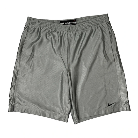 Vintage Basketball Nike Sport Shorts - Xx-Largew 10L Grey Polyester
