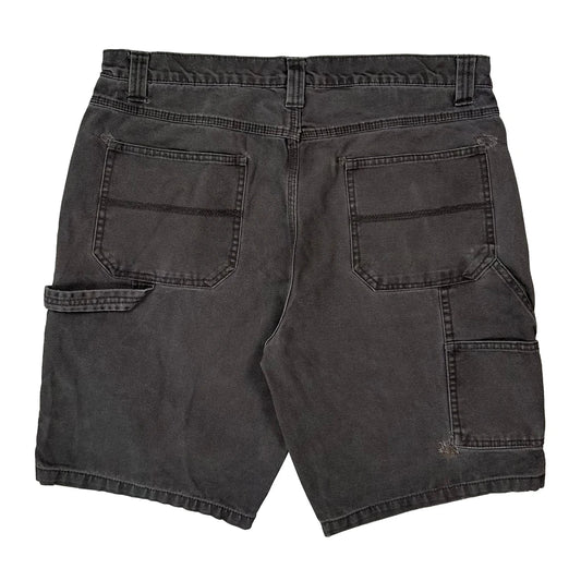 Berkley Jensen Carpenter Shorts - 36W 10L Grey Cotton