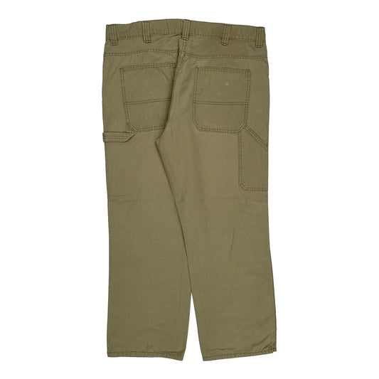 Unbranded Cargo Trousers - 36W 29L Khaki Cotton
