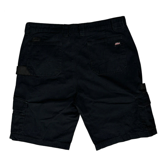 Dickies Cargo Shorts - 35W 11L Black Cotton