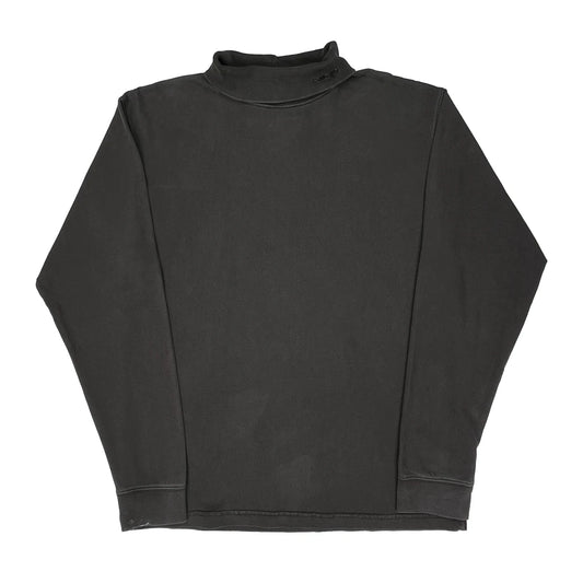 Carhartt Long Sleeve T-Shirt - Large Black Cotton