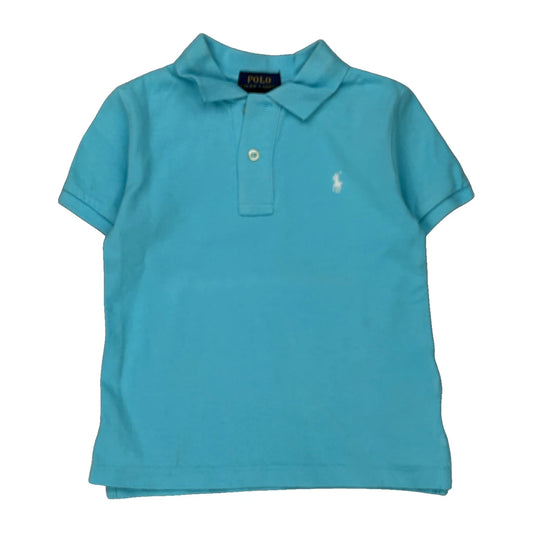 Age 4 Polo By Ralph Lauren Polo Shirt - Small Blue Cotton