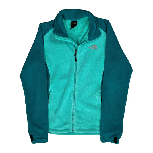 The North Face Fleece Jacket - Medium Blue Polyester