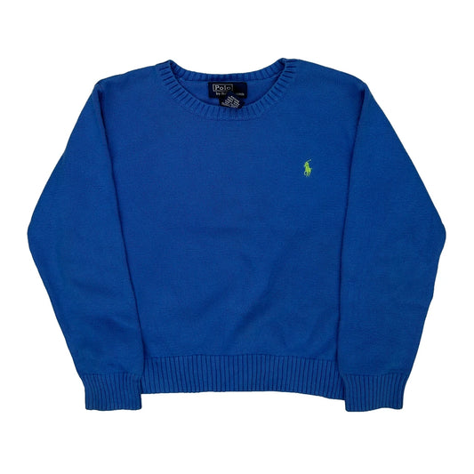 Age 4 Polo By Ralph Lauren Jumper - Small Blue Cotton
