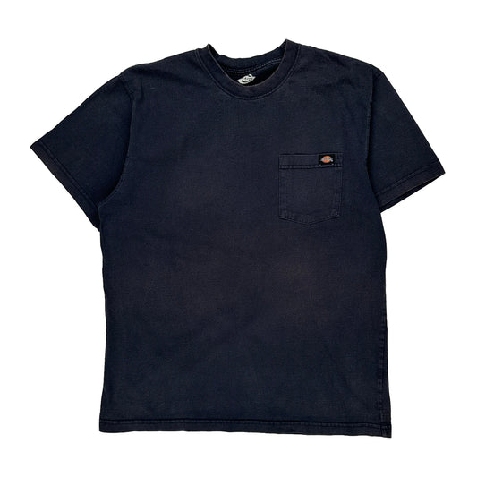 Dickies T-Shirt - Large Black Cotton