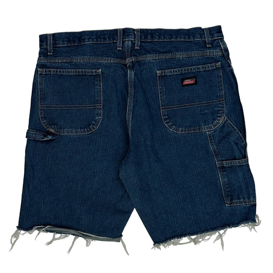 Dickies Denim Shorts - 40W 10L Blue Cotton