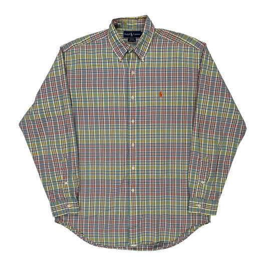 Blake Ralph Lauren Checked Shirt - Medium Multicoloured Cotton