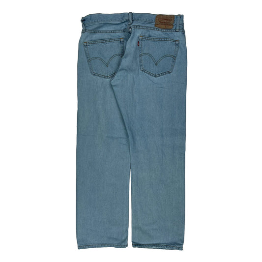 505 Levis Jeans - 33W 29L Light Wash Cotton