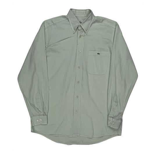 Vintage Lacoste Shirt - Medium Green Cotton
