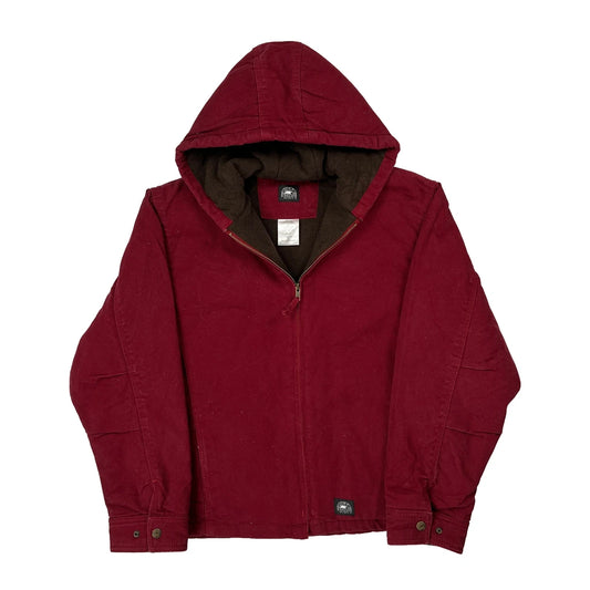 Polar King Workwear Jacket - XL Red Cotton