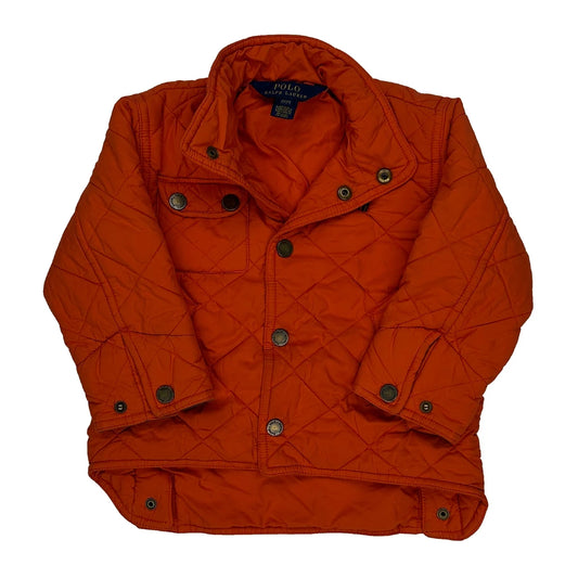 Vintage Age 1.5 Polo By Ralph Lauren Jacket - 2XS Orange Polyester