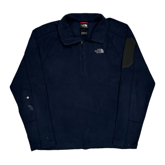 Vintage The North Face Fleece - Large Navy Polyester
