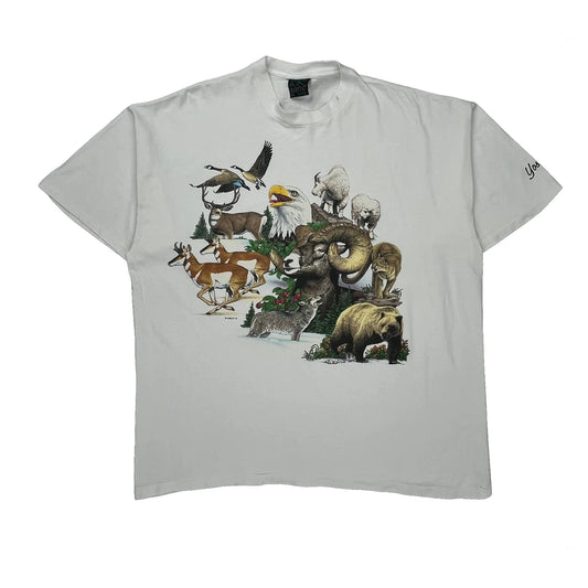 Habitat T-Shirt - 2XL White Cotton