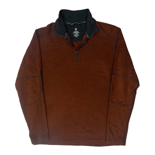 Kuhl Fleece - Large Brown Polyester Blend