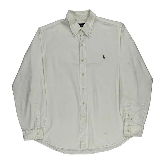 Ralph Lauren Shirt - XL White Cotton