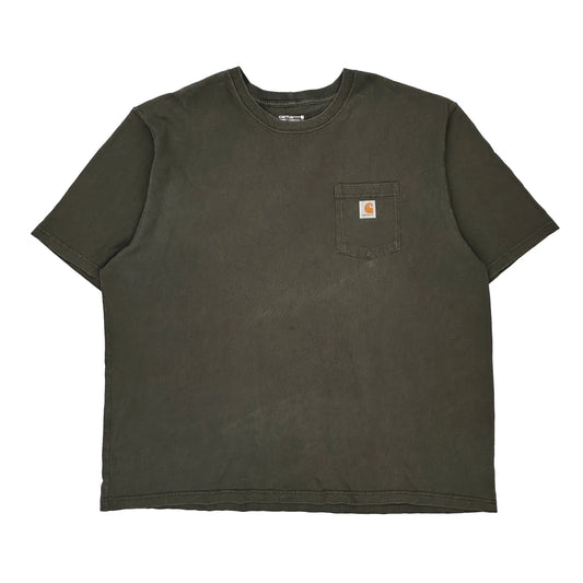Loose Fit Carhartt T-Shirt - 3XL Grey Cotton