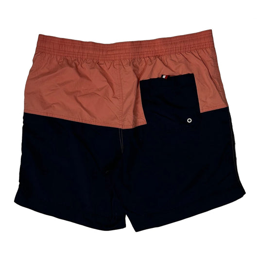 Vintage Tommy Hilfiger Swim Shorts - Large Navy Polyester
