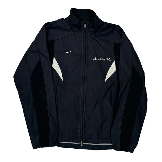 J.B. Marine S.C. Nike Track Jacket - Large Black Polyester