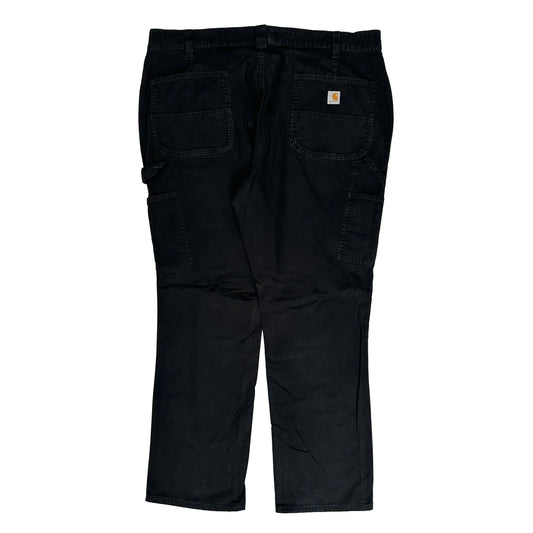 Carhartt Carpenter Trousers - 38W 31L Black Cotton