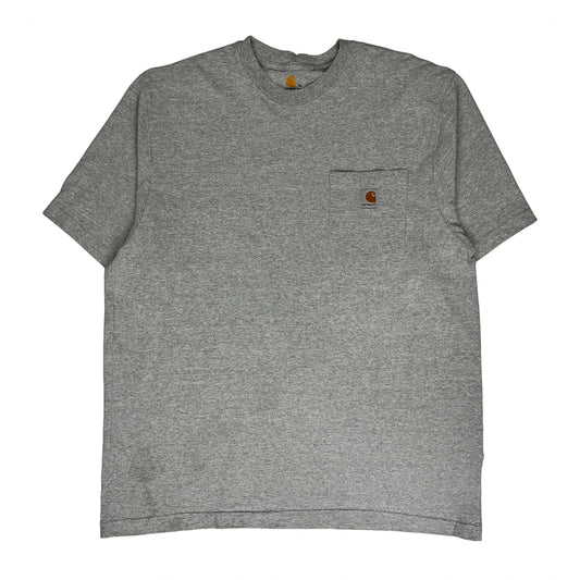 Carhartt T-Shirt - XL Grey Cotton
