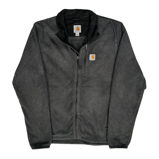 Vintage Carhartt Fleece Jacket - Medium Black Polyester