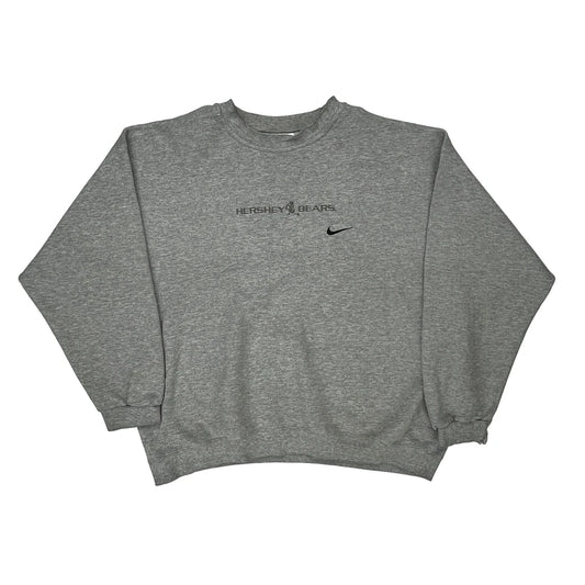 Made In USa Hershey Bears Nike Sweatshirt - XL Grey Cotton