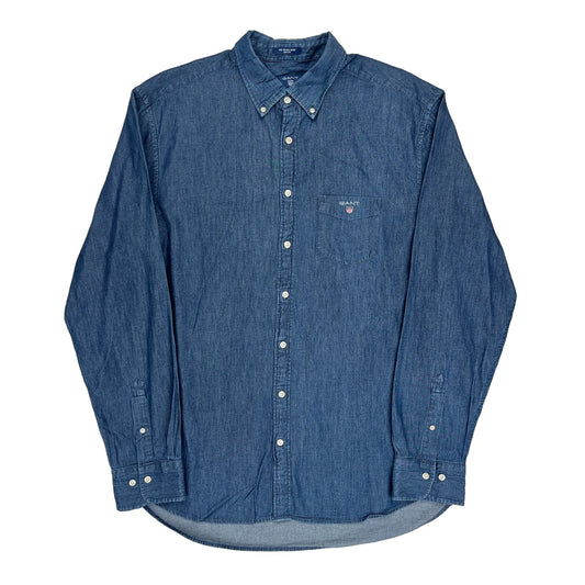 The Indigo Shirt Gant Denim Shirt - XL Blue Cotton