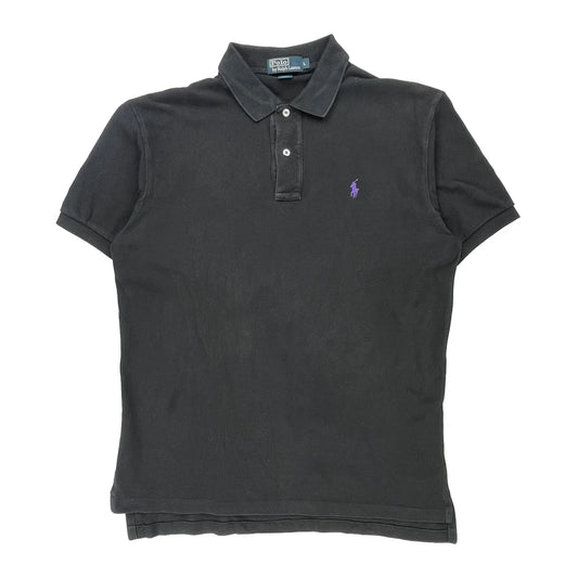 Polo By Ralph Lauren Polo Shirt - Large Black Cotton