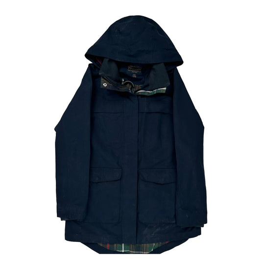 Pendleton Parka - Small Navy Cotton Blend