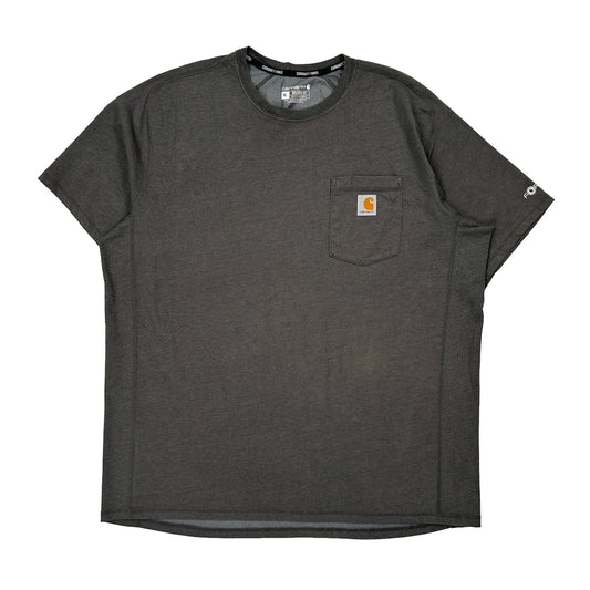 Vintage Carhartt T-Shirt - XL Grey Cotton