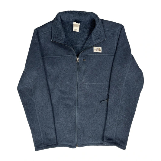 The North Face Fleece Jacket - Large Blue Polyester