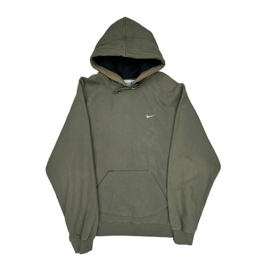 Nike Hoodie - Medium Green Cotton