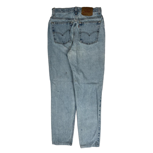 Vintage Made In USA Levis 521 Jeans - 28W UK 10 Light Wash Denim