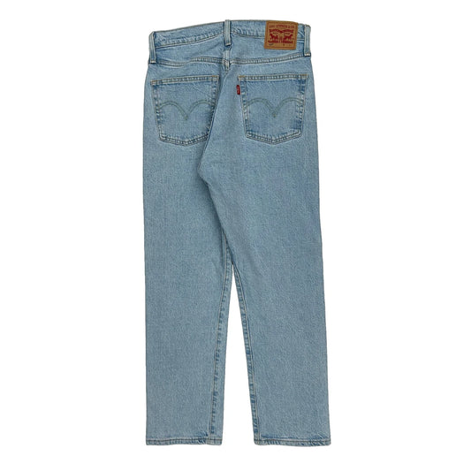 501 Levis Jeans - 28W 30L Light Wash Cotton