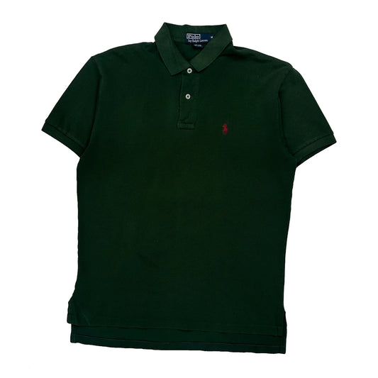 Vintage Polo By Ralph Lauren Polo Shirt - Medium Green Cotton