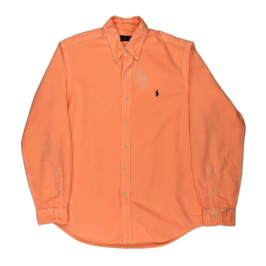 Ralph Lauren Shirt - Large Orange Cotton