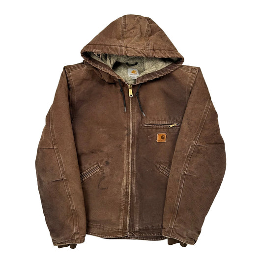Carhartt Jacket - Small Brown Cotton