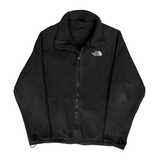 Vintage The North Face Fleece Jacket - Large Black Polyester