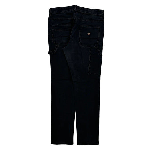 Dickies Jeans - 35W 30L Black Cotton