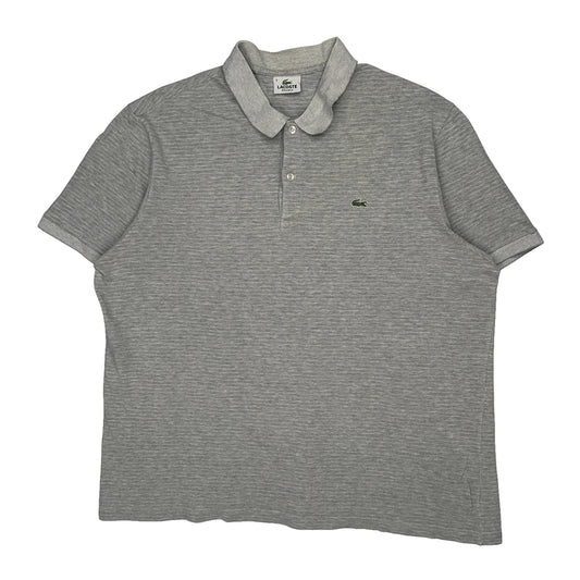 Lacoste Polo Shirt - 2XL Grey Cotton