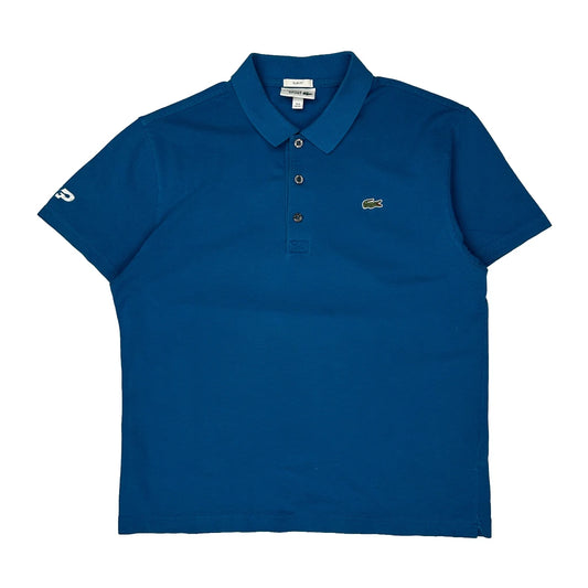 Lacoste Slim Fit Polo Shirt - XL Blue Cotton